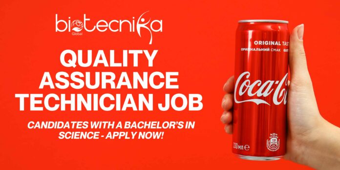 Quality Assurance Technician Job at Coca-Cola in Tampa - Apply Now!