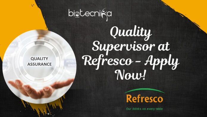 Quality Supervisor at Refresco