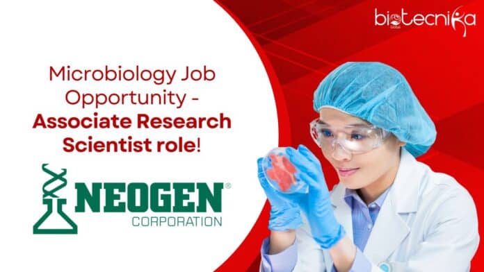Microbiology Job Opportunity - Associate Research Scientist role!