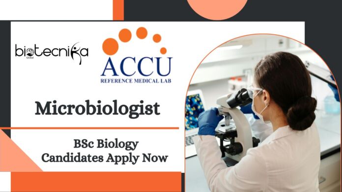 Microbiologist at ACCU Reference Medical Lab| BSc Biology Candidates Apply Now