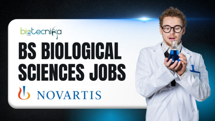 BS Biological Sciences Jobs Toxicology Research Scientist at Novartis, USA