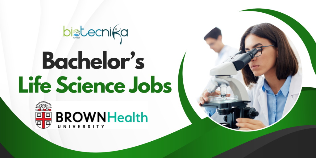 Bachelors Life Science Jobs. Research Assistant Role - Apply Now!