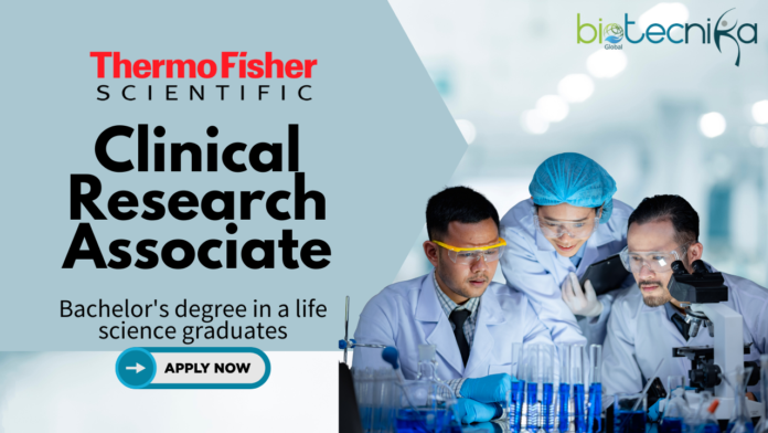 Life Science Job at Thermo Fisher Scientific - Apply for Clinical Research Associate Role