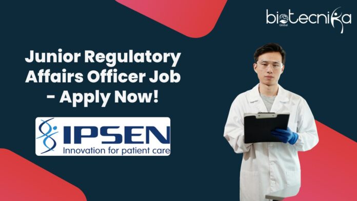 Junior Regulatory Affairs Officer Job - Apply Now!