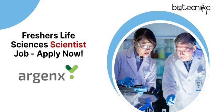 Freshers Life Sciences Scientist Job - Apply Now!