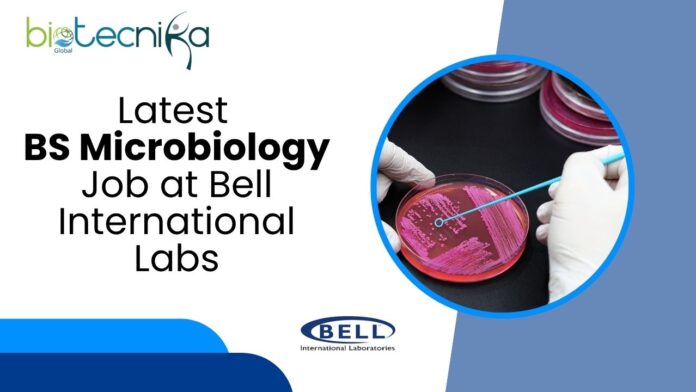 Latest BS Microbiology Job Opportunity