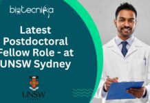 Latest Postdoctoral Fellow Role – at UNSW Sydney, Apply Now! Latest Postdoctoral Fellow Role