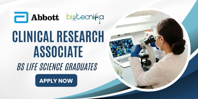 Abbott BS Life Science Jobs | Apply Now For The Clinical Research Associate Role
