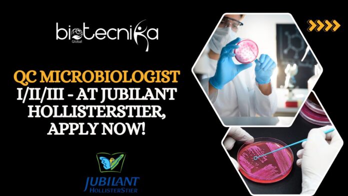 QC Microbiologist IIIIII - at Jubilant HollisterStier (1)
