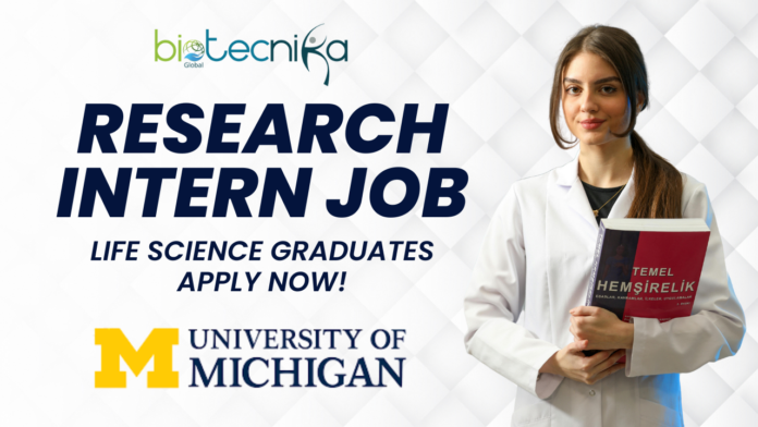 Research Intern Job at Michigan Medicine – Apply Now!