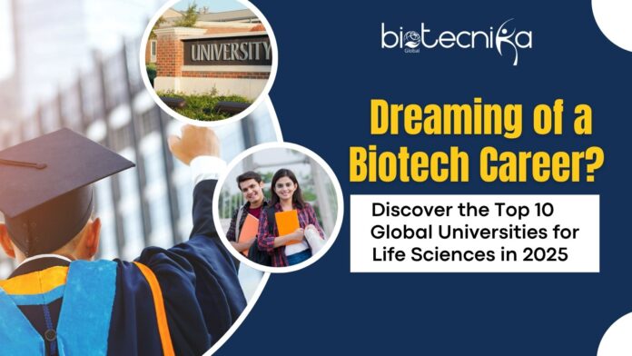 Best Global Universities For Biotech