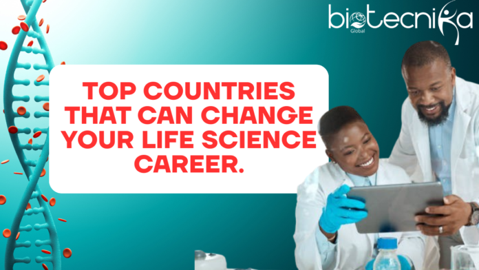 Top 5 Best countries for Life Science