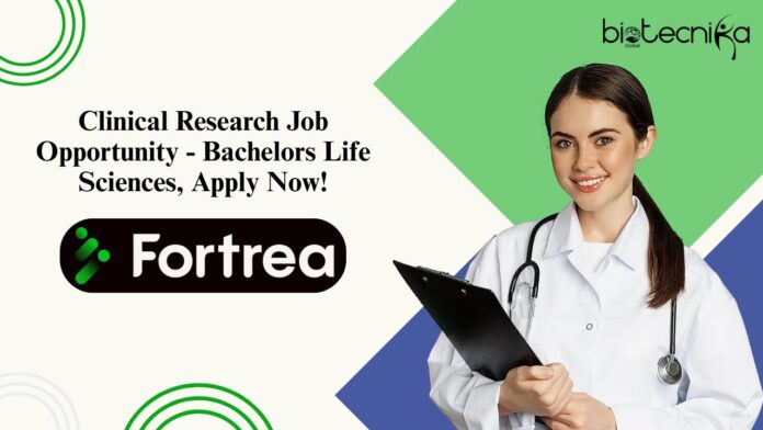 Clinical Research Job Opportunity - Bachelors Life Sciences, Apply Now!