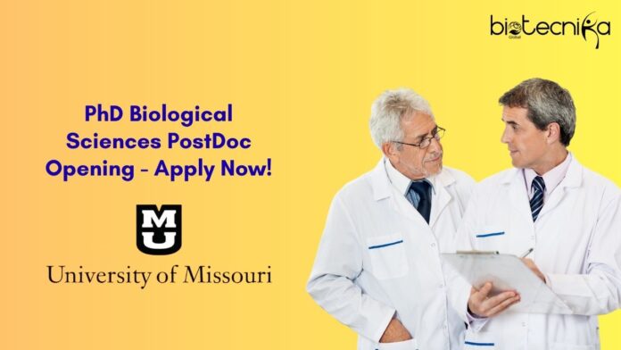 PhD Biological Sciences PostDoc Opening - Apply Now!