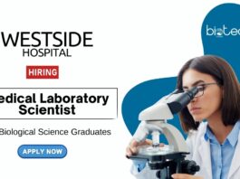 BS Biological Science Job at Westside Hospital Apply now for the Medical Laboratory Scientist Role