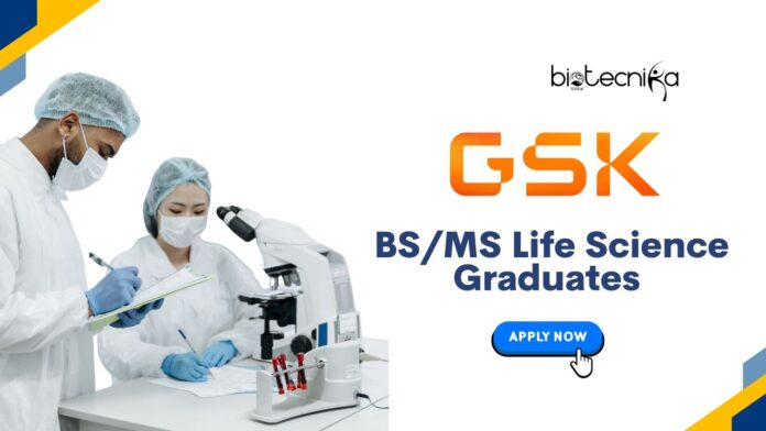 Biotech Jobs for BSMS Graduates - Apply for the Regulatory Manager Position at GSK