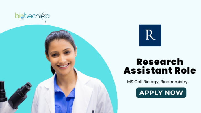 Cell Biology Jobs at The Rockefeller University | Apply Now for Research Assistant Role