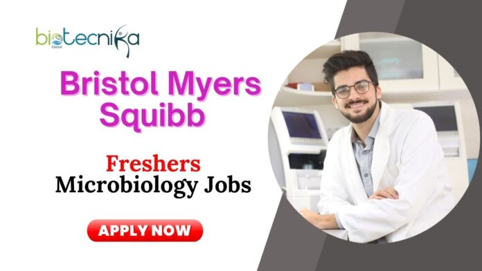 Freshers Microbiology Jobs at Bristol Myers Squibb | Apply Now for Associate Scientist Role