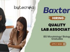 Microbiology Jobs at Baxter | BS Graduates Apply Now for the Quality Lab Associate Role