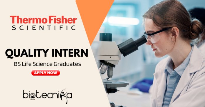 Internship Opportunities at Thermo Fisher Scientific BS Life Science Graduates Apply Now (1)