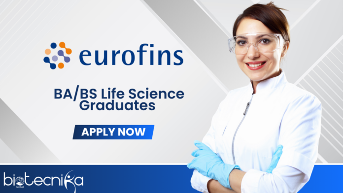 Latest Life Science Jobs at Eurofins - BABS Graduates Apply Online (1)