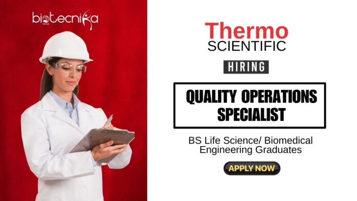 Life Science Job at Thermo Fisher Scientific Apply Now for the Quality Operations Specialist Role (1)