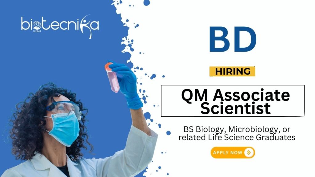 Life Science Jobs at BD | BS Graduates Apply Now