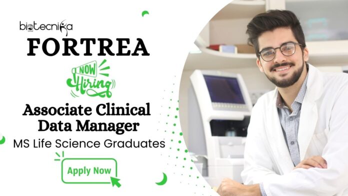 MS Life Science Jobs at Fortrea | Apply Now For Associate Clinical Data Manager Role