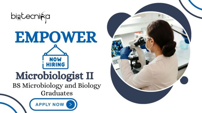 Microbiologist Jobs at Empower | BS Microbiology And Biology Graduates Apply Now