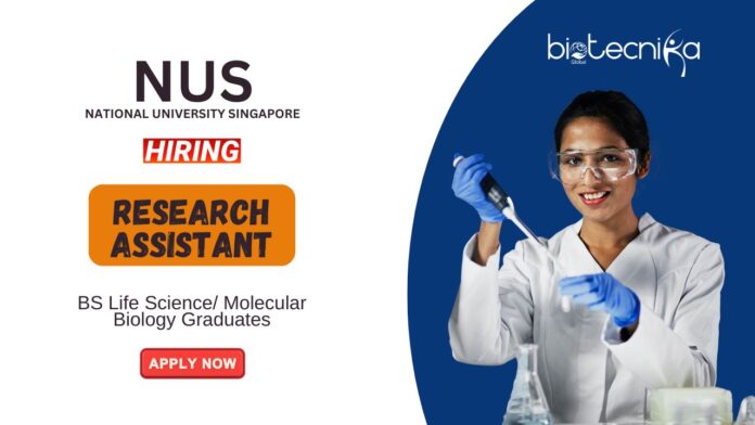 Research Assistant Position at NUS BS Molecular Biology Graduates Apply Online (1)