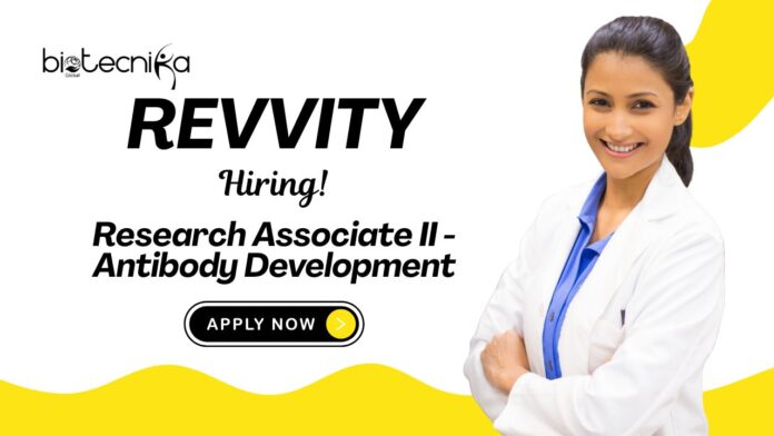 Research Associate Jobs at Revvity | BS Life Science Graduates Apply Now
