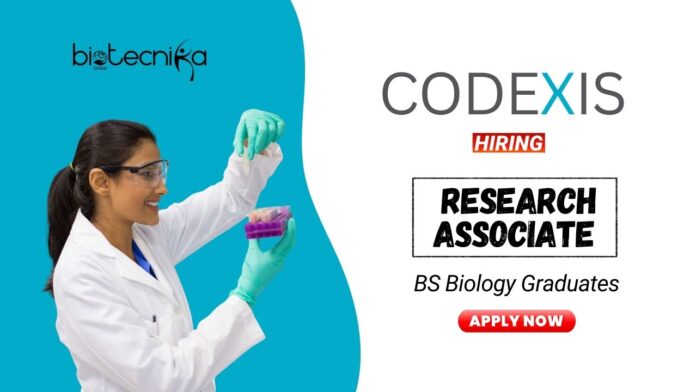 Biology Jobs at Codexis BS Graduates Apply Now for the Research Associate Position