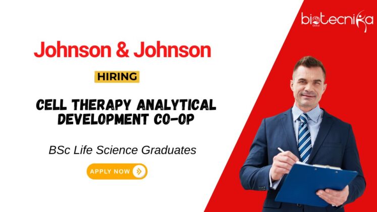 Co-Op Job at Johnson & Johnson | Biology Students Apply Now