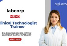 Biology Jobs at Labcorp | BS Graduates Apply Now for the Clinical Technologist Trainee Position Biology Jobs at Labcorp | BS Graduates Apply Now for the Clinical Technologist Trainee Position