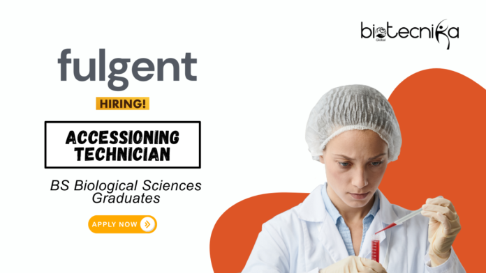 Freshers Biotechnology Jobs at Fulgent Genetics BS Graduates Apply Now for the Accessioning Technician Role