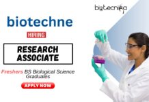 Freshers Job at Bio-Techne | BS Biology Graduates Apply Now for the Research Associate Position Freshers Job at Bio-Techne BS Biology Graduates Apply Now for the Research Associate Position