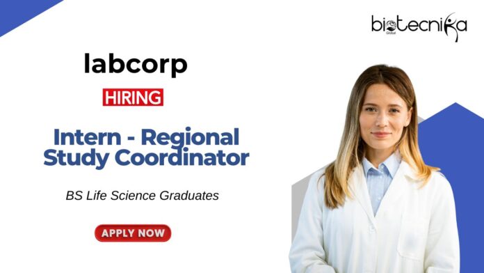 Intern Job at Labcorp BS Graduates Apply Now for the Regional Study Coordinator Role