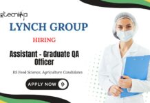 Latest QA Jobs at Lynch Group | BS Food Science Candidates Apply Nowย  Latest QA Jobs at Lynch Group | BS Food Science Candidates Apply Nowย