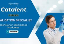 Life Science Job at Catalent | BS Graduates Apply Now for the Validation Specialist Position Life Science Job at Catalent | BS Graduates Apply Now for the Validation Specialist Position
