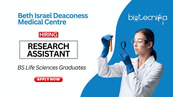 Life Science Jobs for Freshers BS Graduates Apply Now for the Research Assistant Position