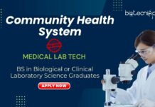 Medical Lab Technician Job at Community Health System | Apply Now Medical Lab Technician Job at Community Health System | Apply Now