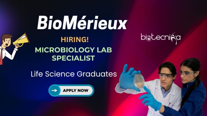 Microbiology Job at BioMérieux | Apply Now for Microbiology Lab Specialist II Role