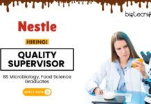 Microbiology Job at Nestle | BS Graduates Apply Now for the Quality Supervisor Position Microbiology Job at Nestle BS Graduates Apply Now for the Quality Supervisor Position
