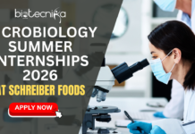 Microbiology Summer Internships 2026 At Schreiber Foods – Apply Today! Microbiology Summer Internships 2026 At Schreiber Foods - Apply