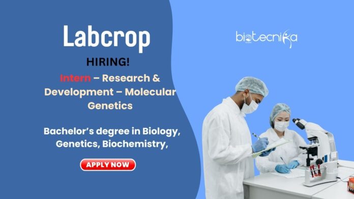 Molecular Genetics Internship at Labcorp | BS Graduates Apply Now