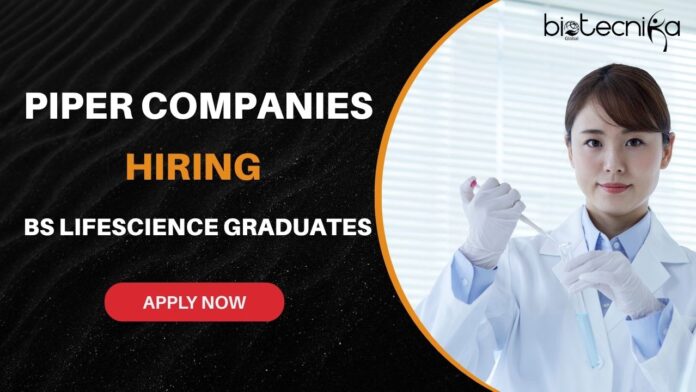 Life Sciences Job For Freshers: BS Graduates Can Apply For Biomanufacturing Associate Role