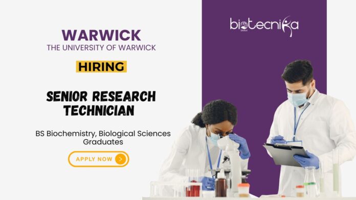 Research Jobs at University of Warwick BS Graduates Apply Online