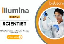 Scientist Job at Illumina | BSc Molecular Biology Graduates Apply Online Scientist Job at Illumina BSc Molecular Biology Graduates Apply Online (1)