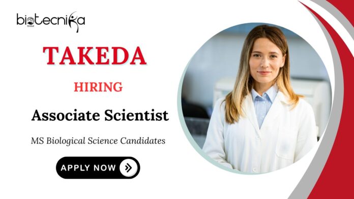 Scientist Jobs at Takeda | MSc Biological Science Candidates Apply Now