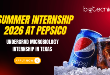 Summer Internship 2026 at PepsiCo: Undergrad Microbiology Internship in Texas – Apply Now Summer Internship 2026 at PepsiCo Undergrad Microbiology Internship in Texas - Apply Now (1)